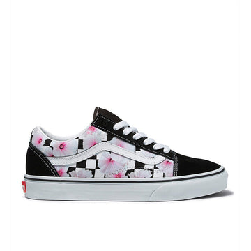 Hibiscus Check Old Skool Shoes 'Black'