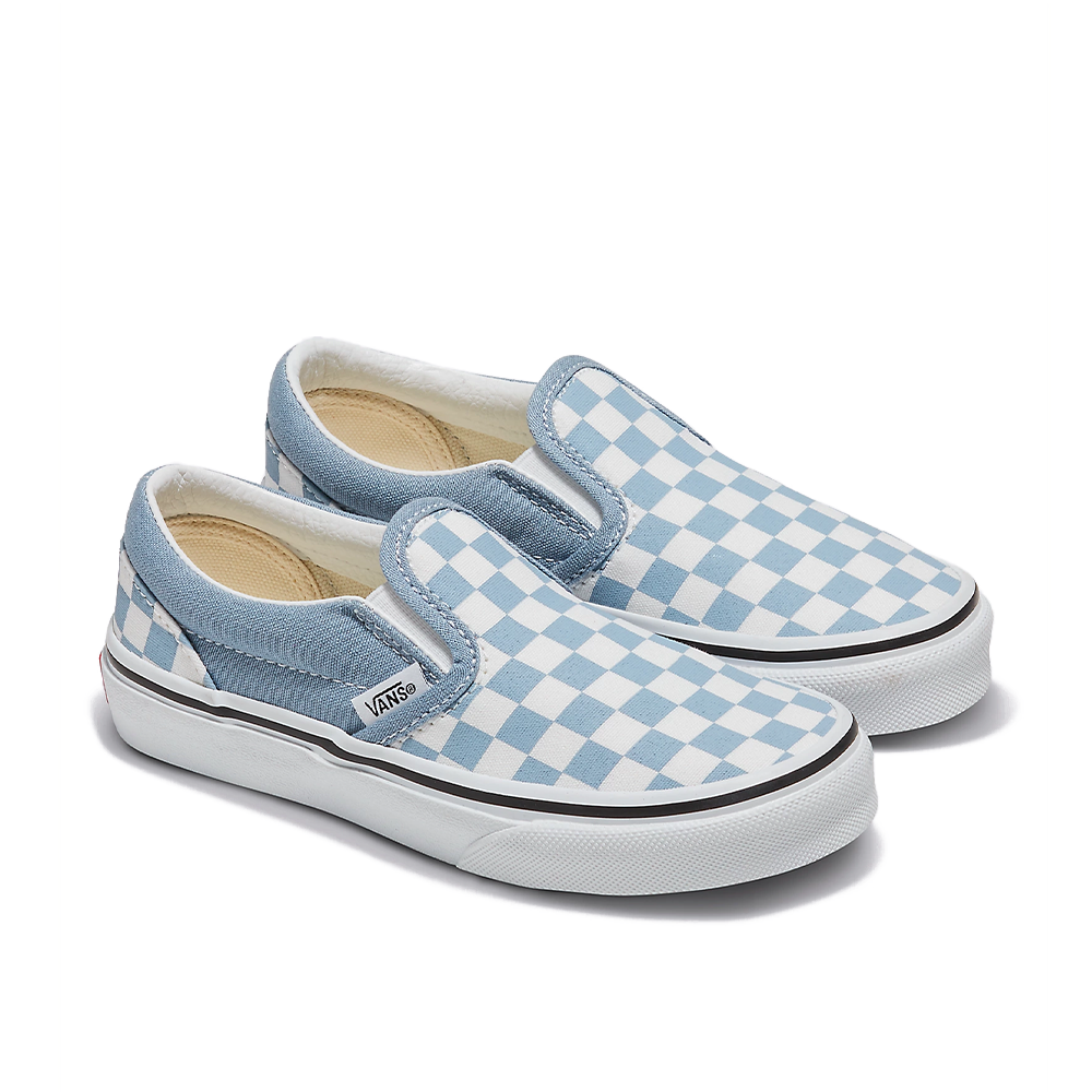 Checkered teal vans shop