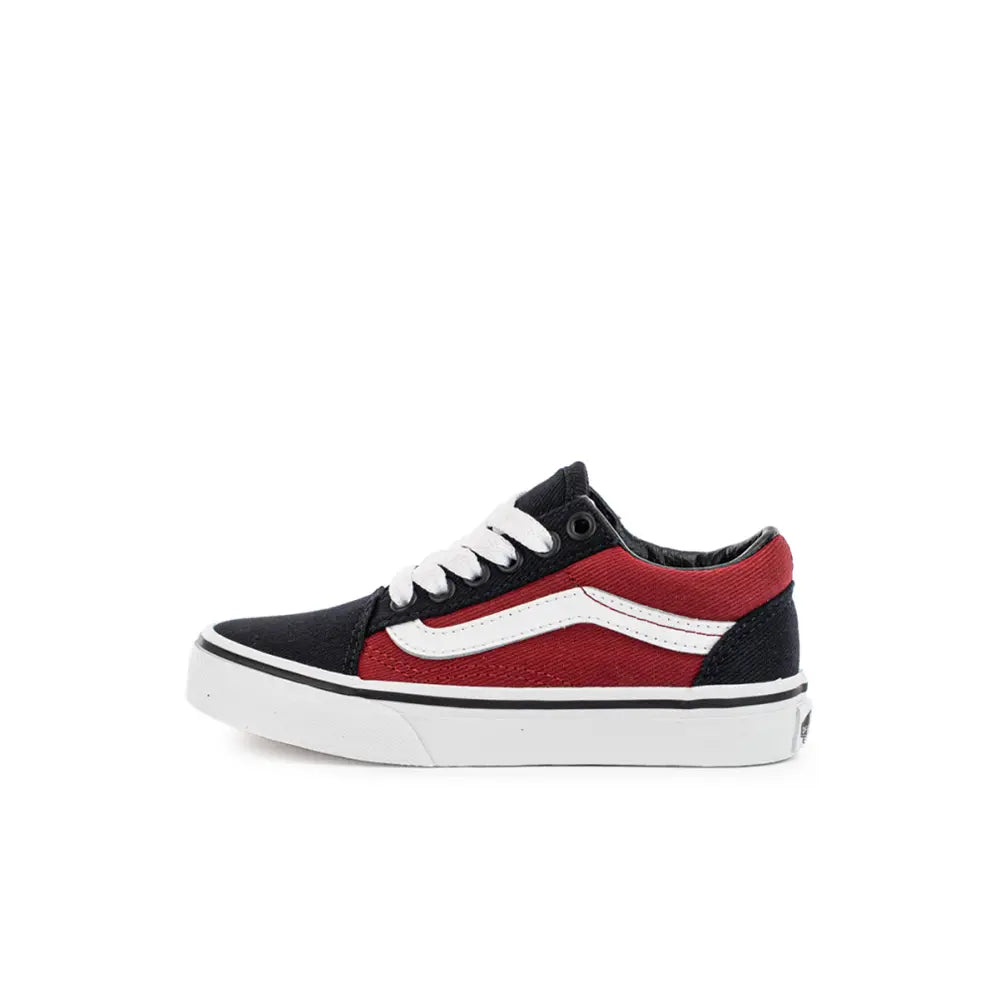 Old Skool PS 'Twill Red Multi'