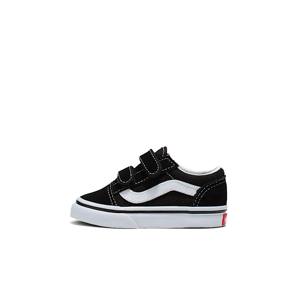 Old Skool Hook And Loop Shoes TD 'Black'