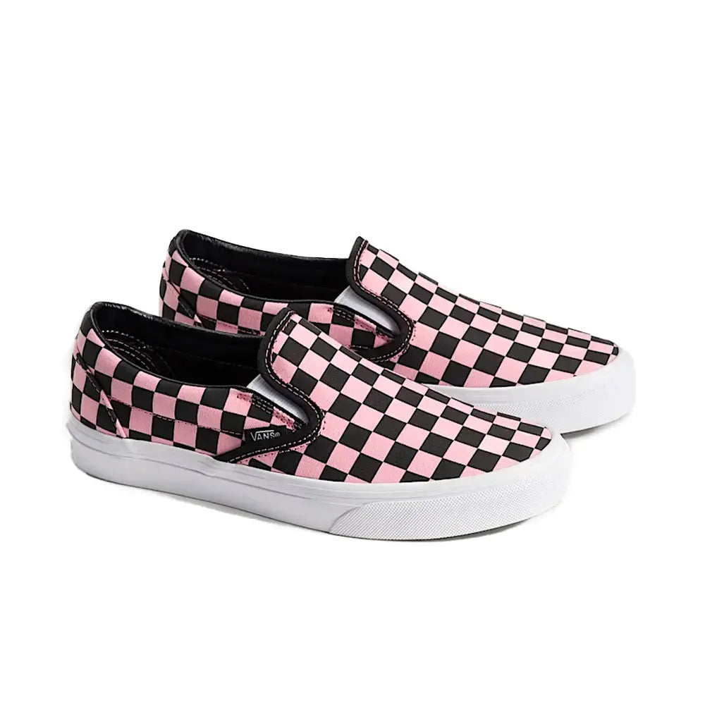 Classic Slip-On Checkerboard 'Pop Pink Black'