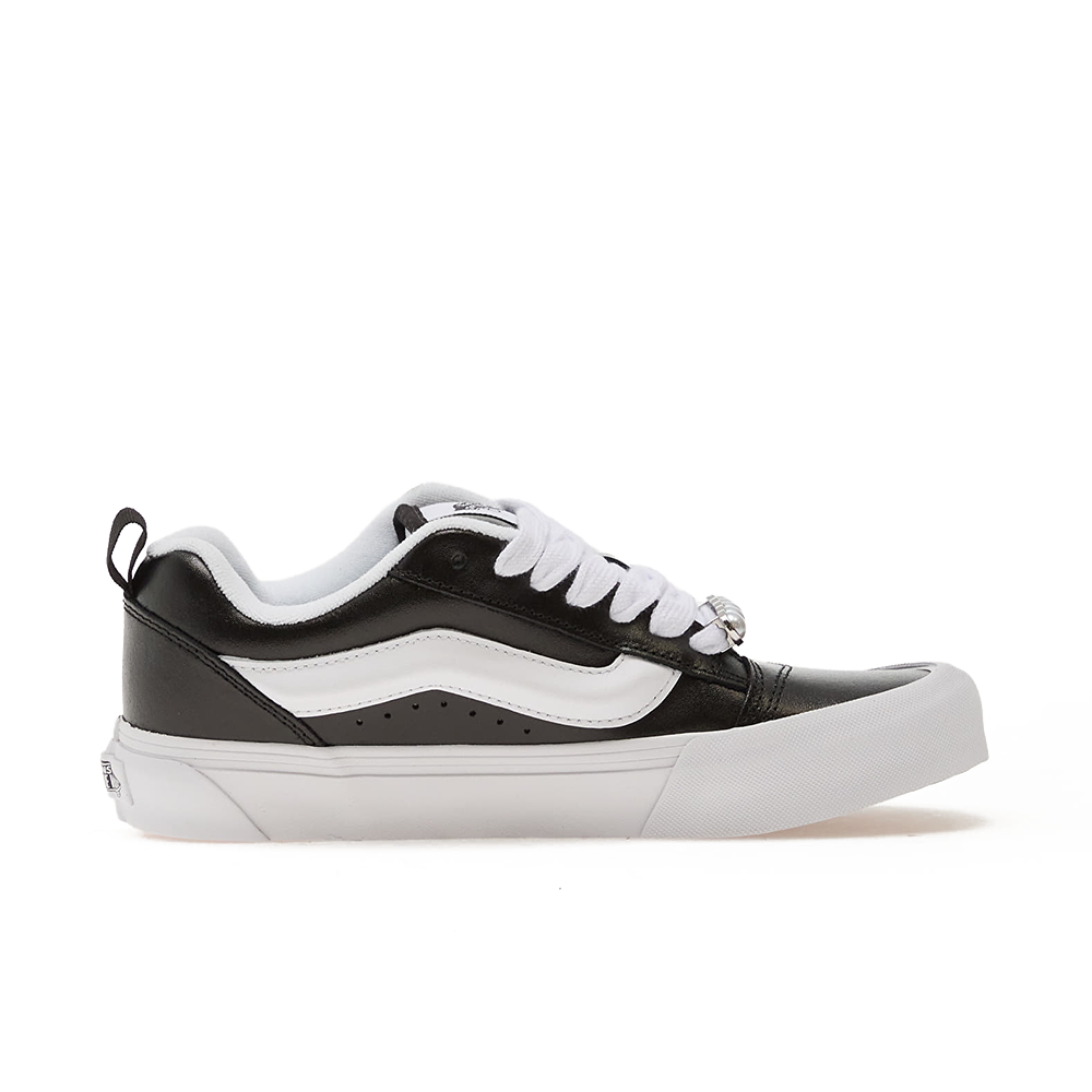 Knu Skool 'Metallic Leather Black'