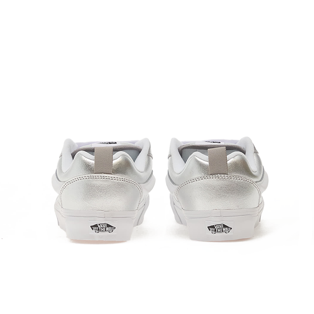 Knu Skool 'Metallic Leather Silver'