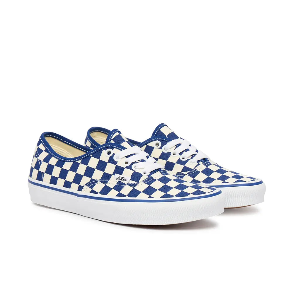 Authentic 'Checkerboard True Blue White'