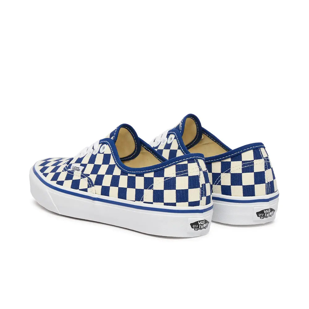 Authentic 'Checkerboard True Blue White'
