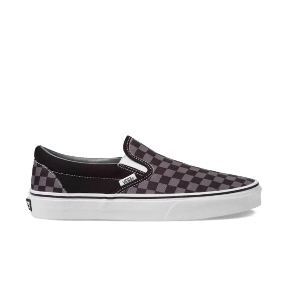 Classic Slip-On Checkerboard 'Black Pewter Grey'