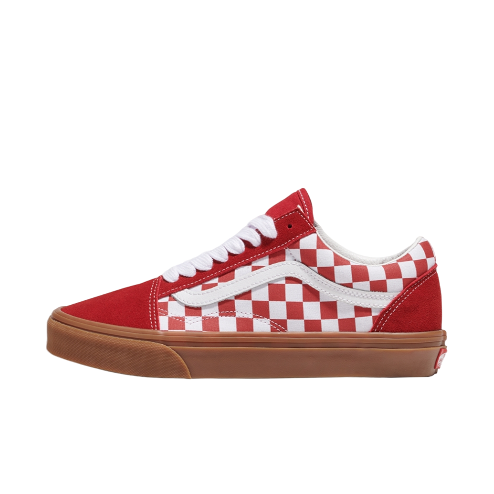 Old Skool 'Fat Lace Checker Red'