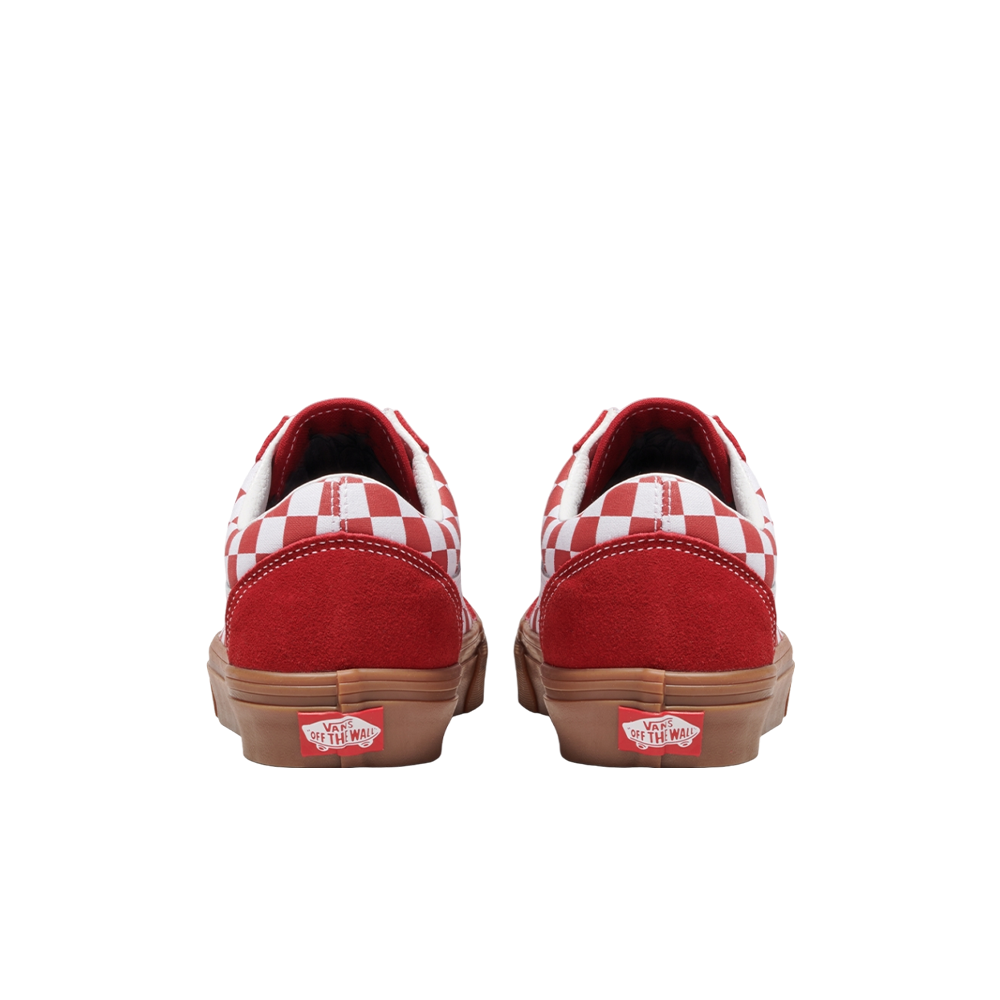 Old Skool 'Fat Lace Checker Red'