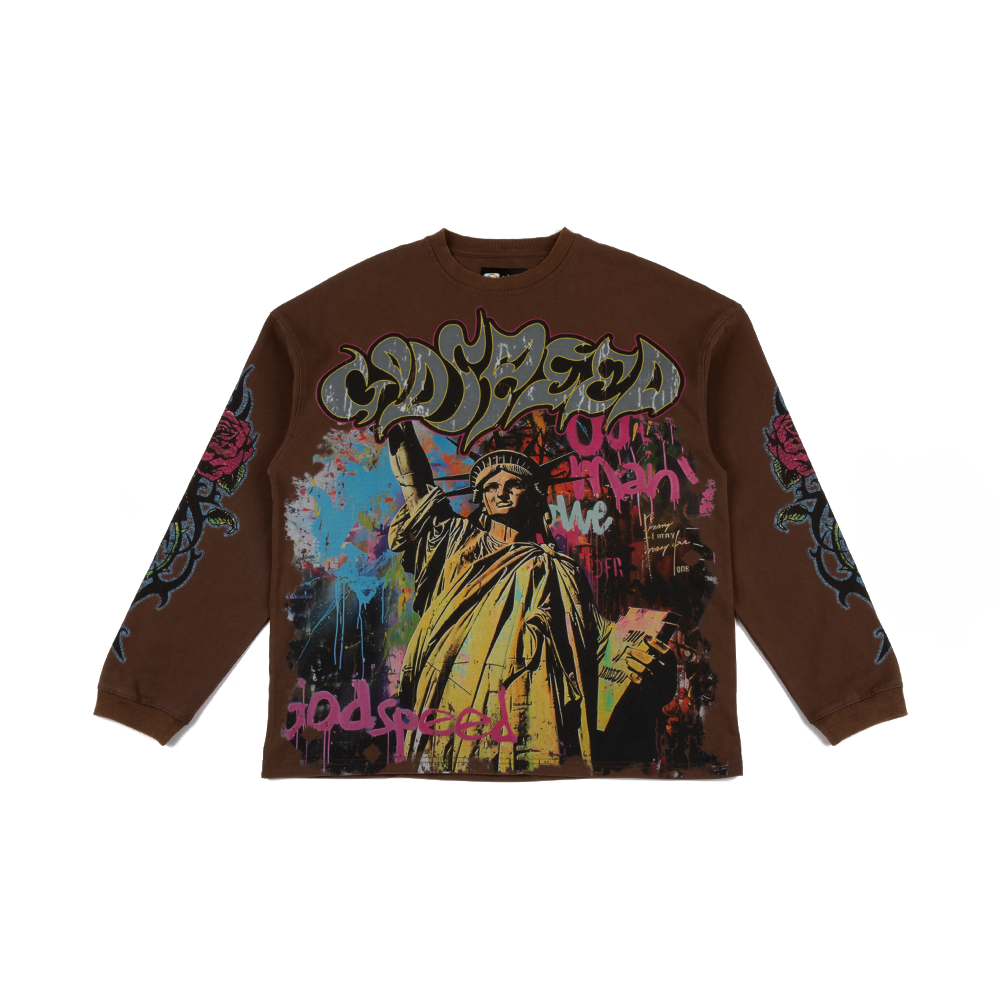 Vandal LS T-Shirt 'Mocha'