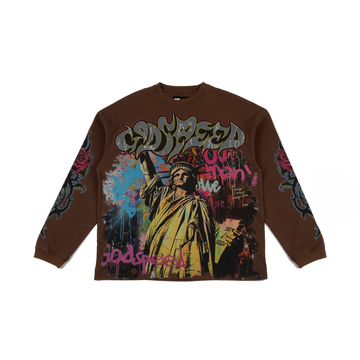 Vandal LS T-Shirt 'Mocha'