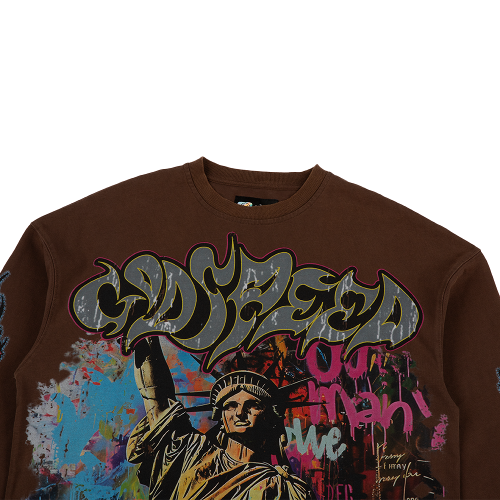 Vandal LS T-Shirt 'Mocha'