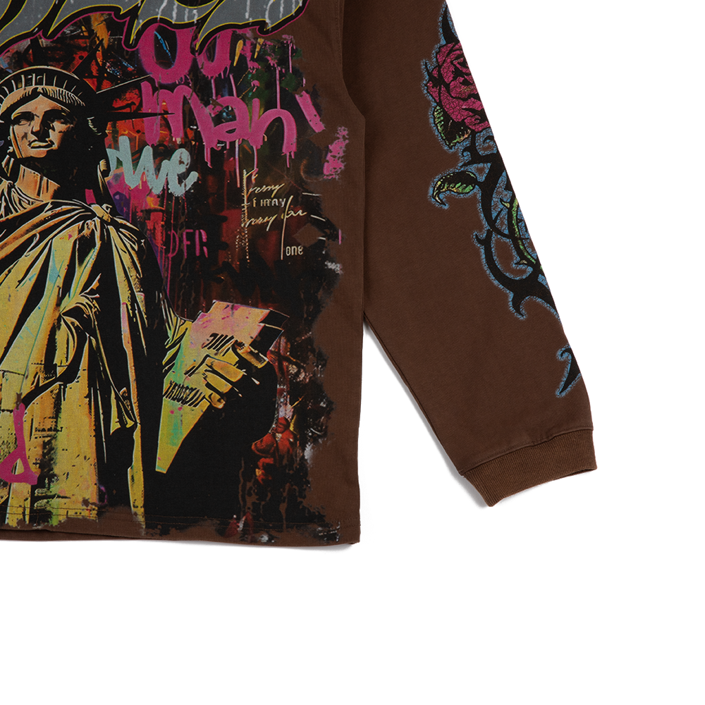 Vandal LS T-Shirt 'Mocha'