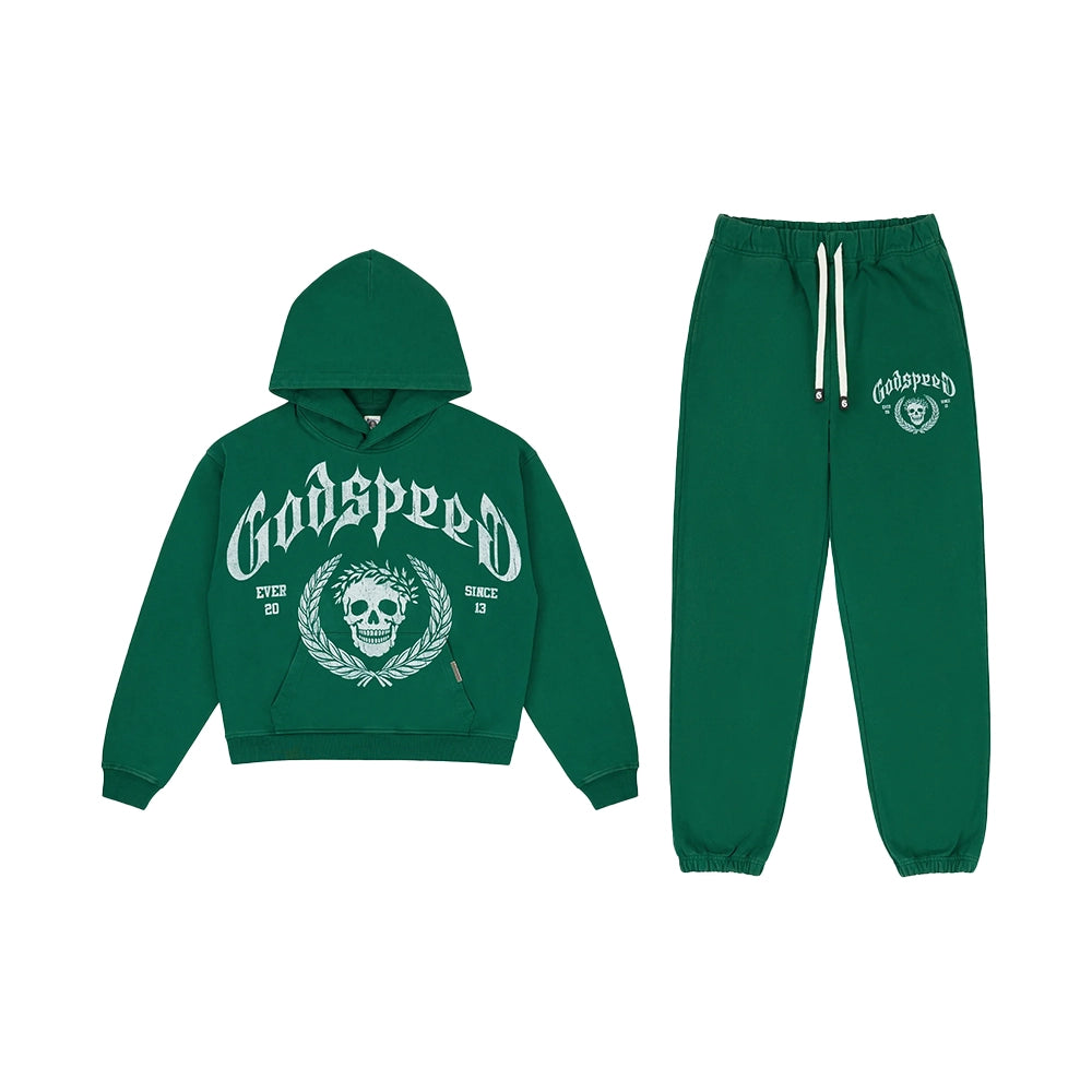 Victor Crest Sweatsuit 'Green'