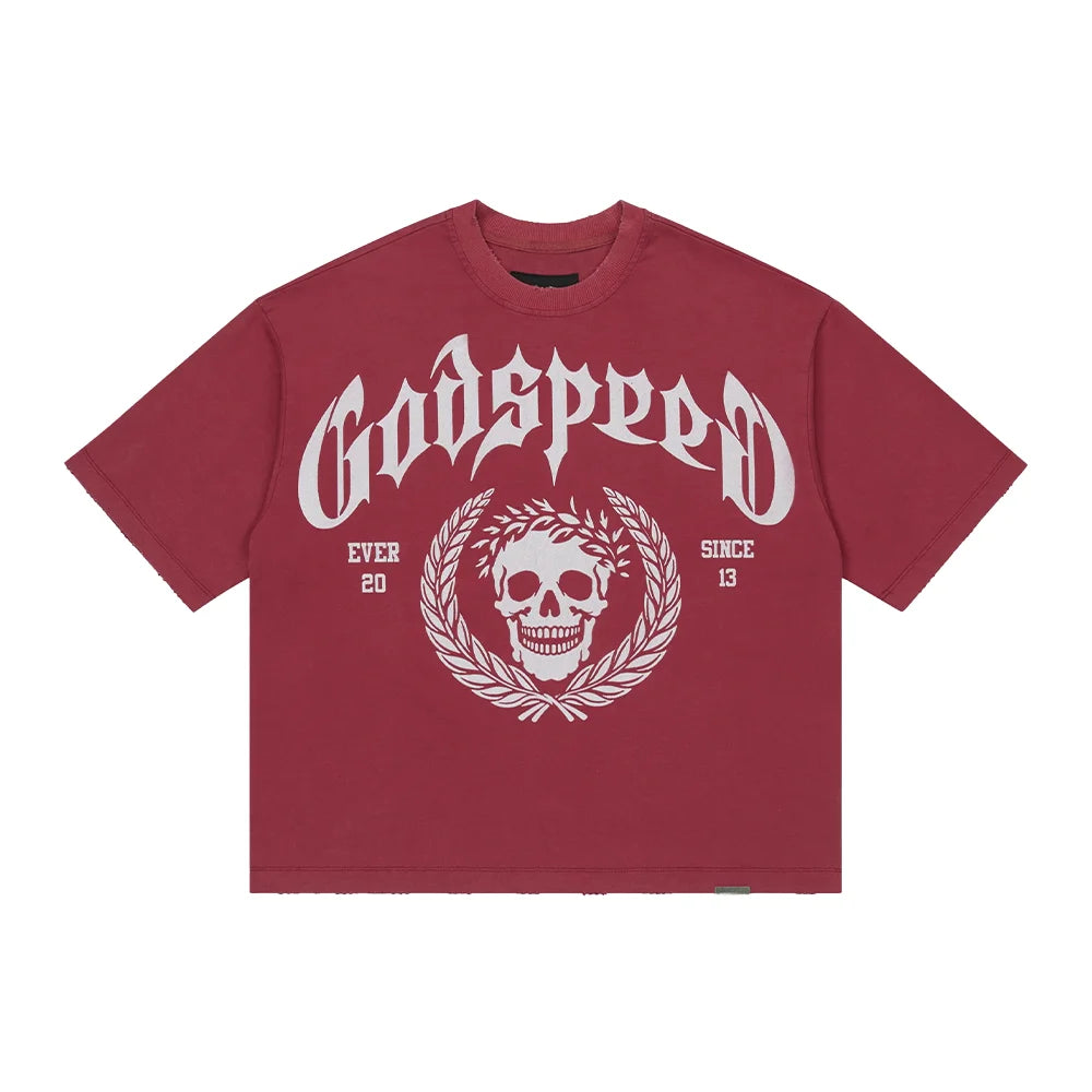 Victor Crest Tee 'Red'