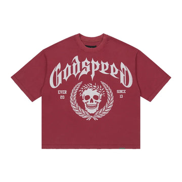 Victor Crest Tee 'Red'