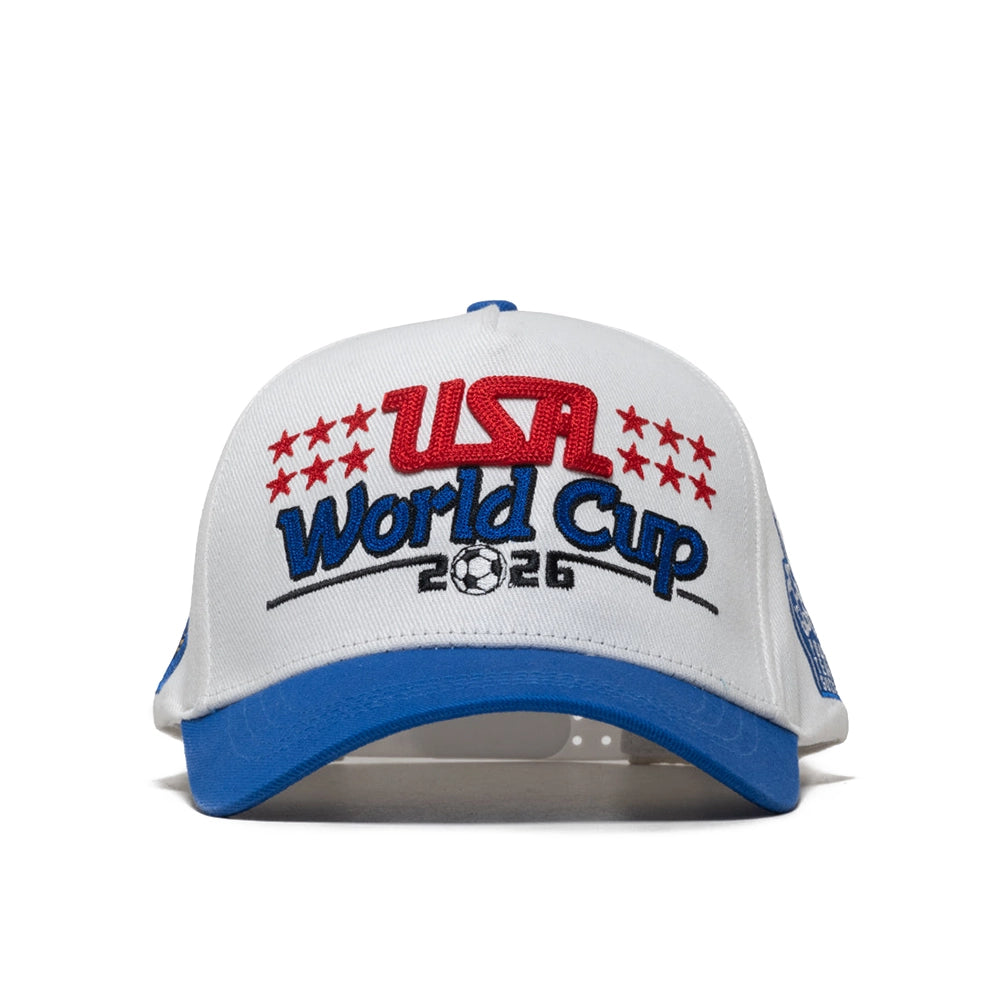 World Cup USA Snapback 'Off White Blue'