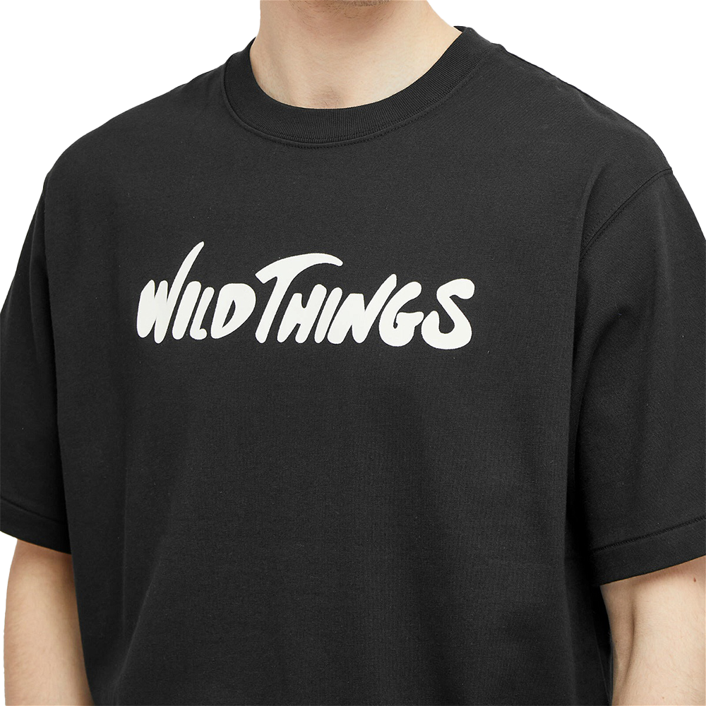 Wild Things Logo Tee 'Black White'