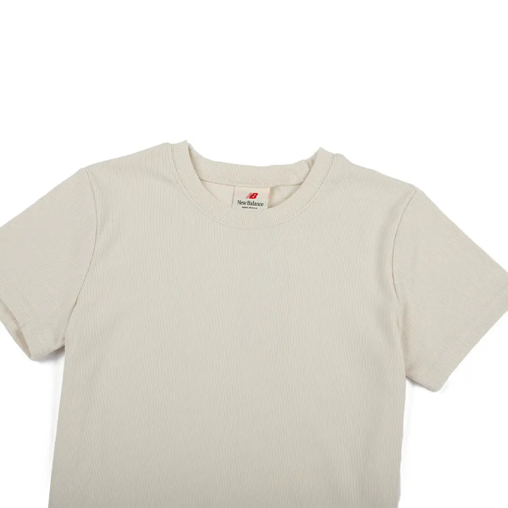 W Made in USA Cropped Top 'Linen'
