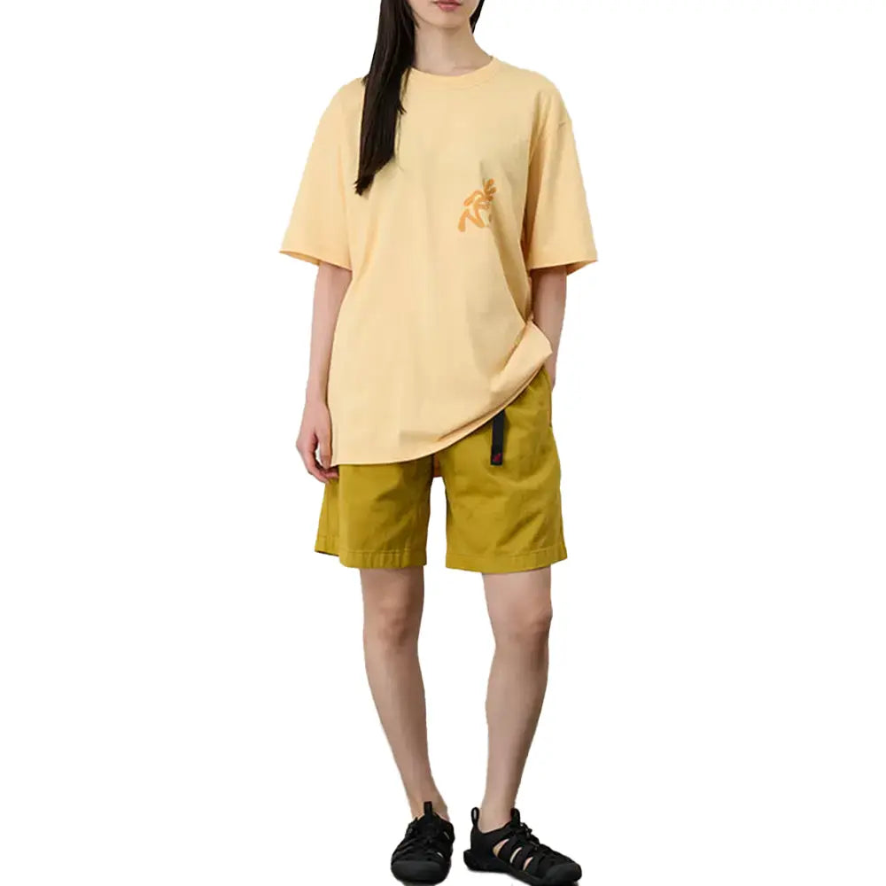 Running Man Tee 'Mango'