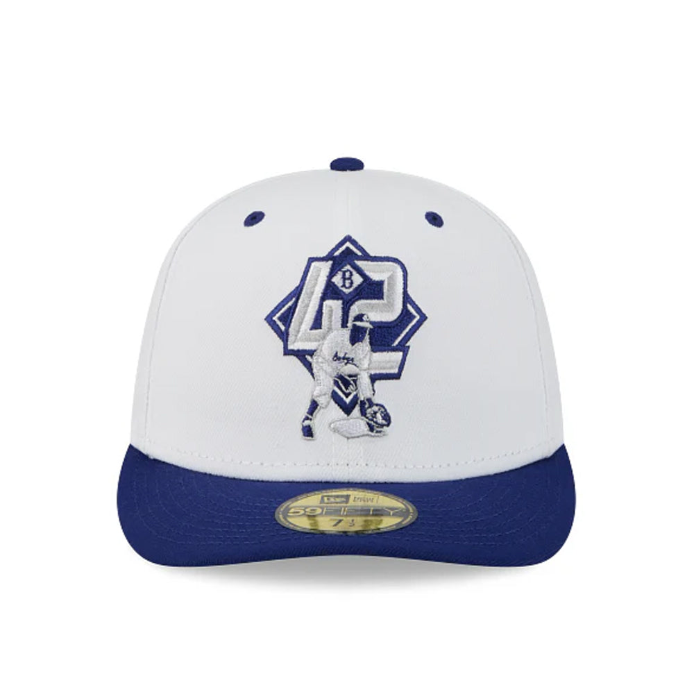 Brooklyn Dodgers 59FIFTY 'Jackie Robinson - White'
