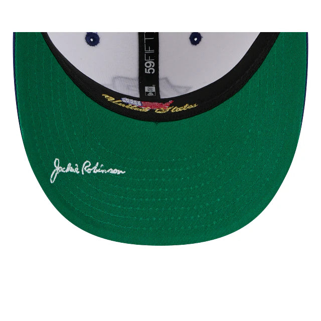 Brooklyn Dodgers 59FIFTY 'Jackie Robinson - White'