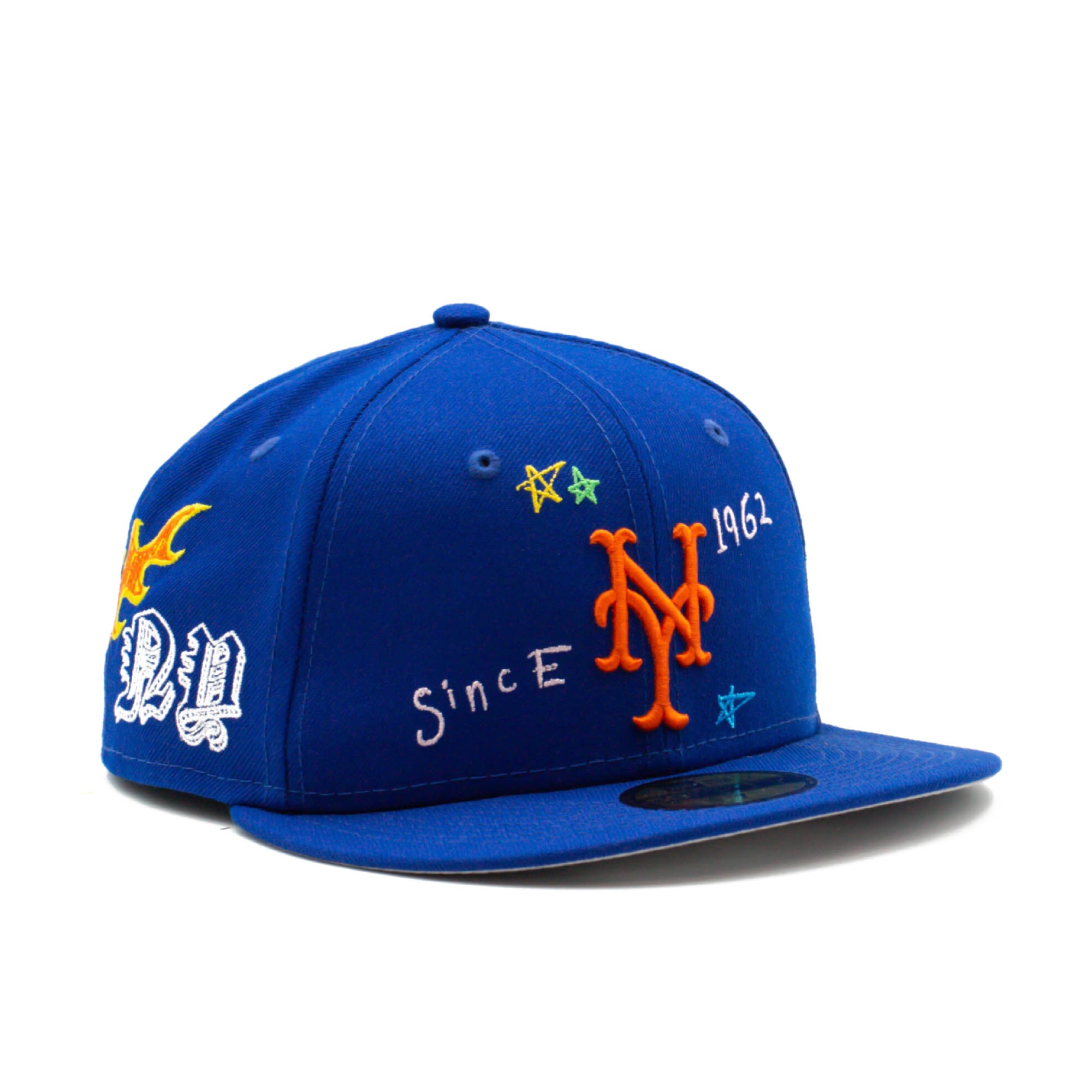 New York Mets Scribble Blue 59FIFTY Fitted