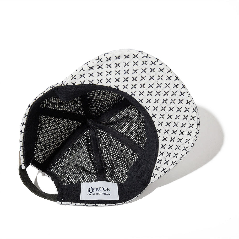 Cross Sashiko Baseball Cap