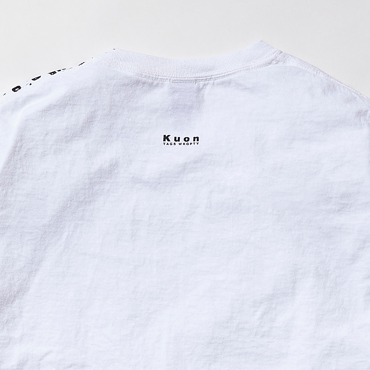 WOVEN Song S/S x TAGS WKGPTY 'White'