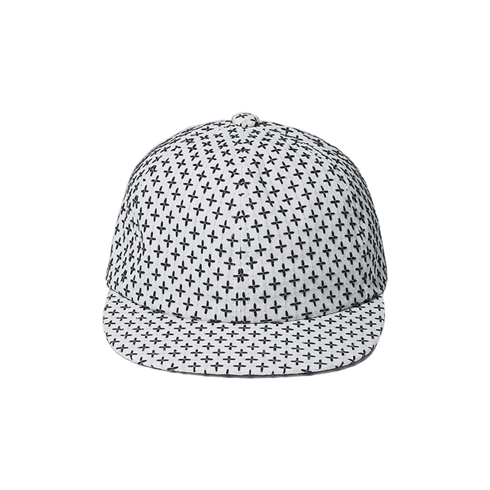 Cross Sashiko Baseball Cap