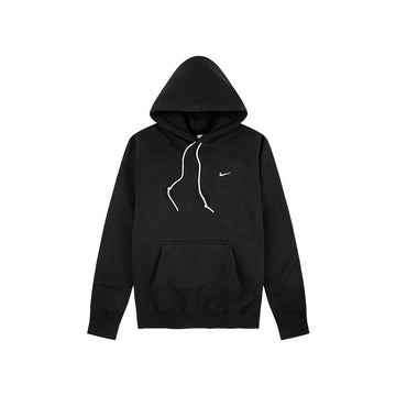 Nike Solo Swoosh Fleece Pullover Hoodie 'Black