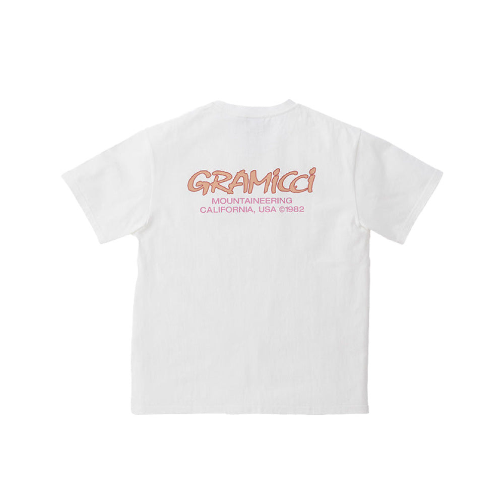 Mountaineering Tee 'White / Red'