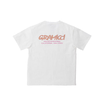 Mountaineering Tee 'White / Red'