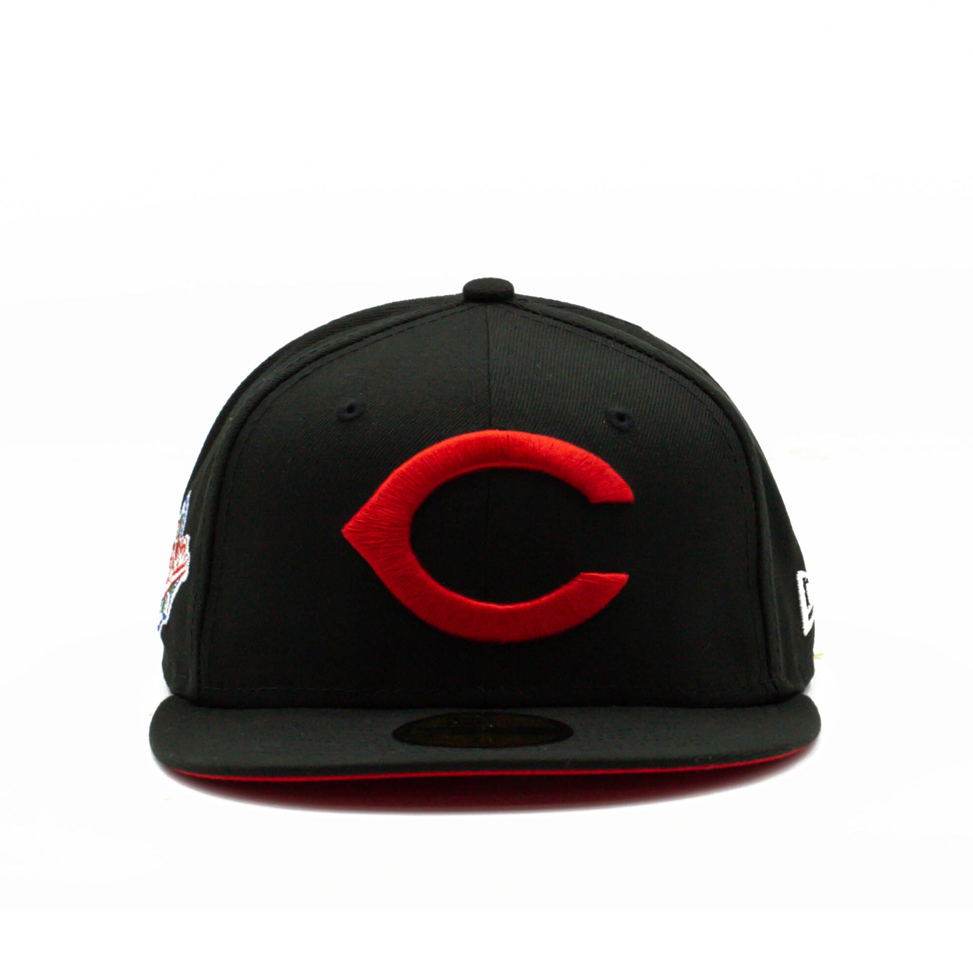 Men's Cincinnati Reds New Era Red Side Patch 1990 World Series 59FIFTY  Fitted Hat