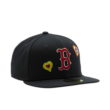 Boston Red Sox Chainstitch Heart 59Fifty Fitted