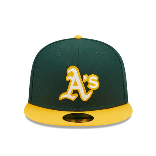 Oakland Athletics Letterman 59 Fifty Fitted