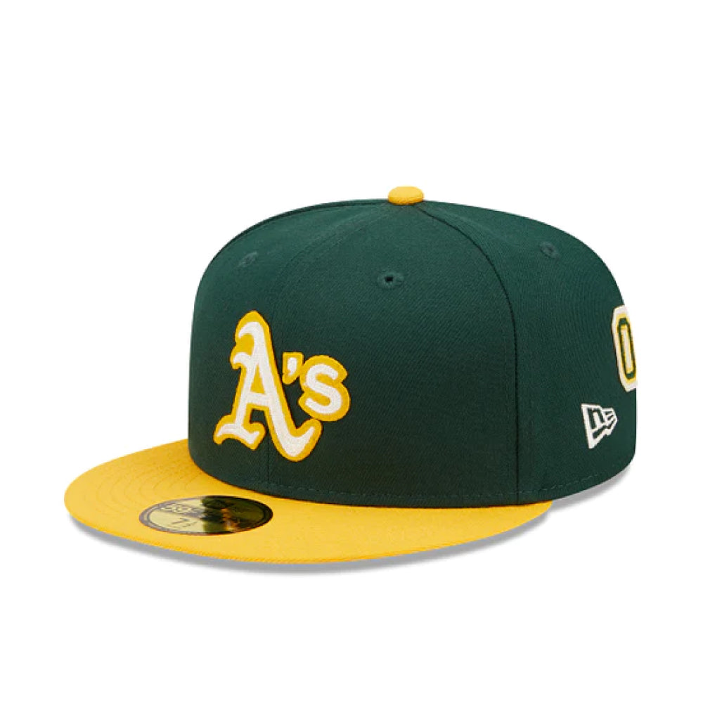 Oakland Athletics Letterman 59 Fifty Fitted