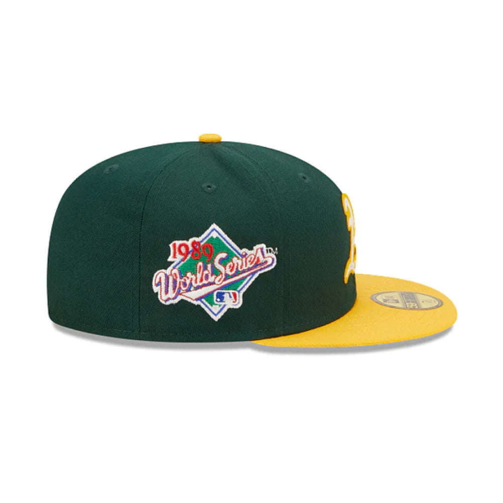 Oakland Athletics Letterman 59 Fifty Fitted