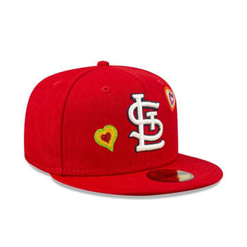 St. Louis Cardinals Chain Stitch Heart 59 Fifty Fitted